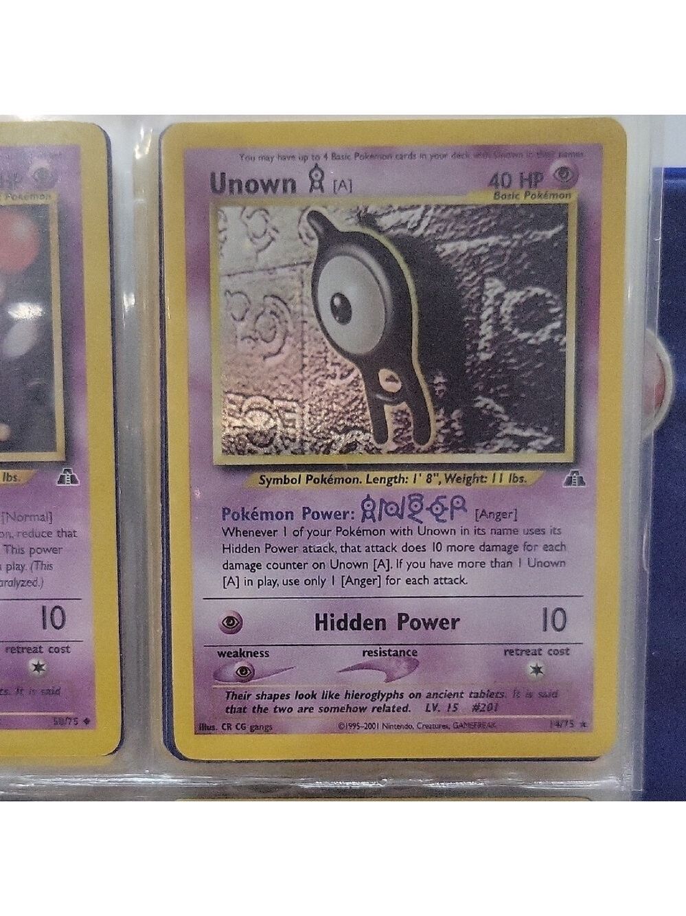 Pokemon Card Unown